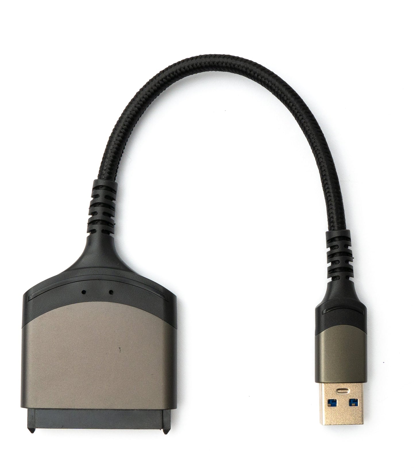 SYSTEM-S SATA Kabel 15 cm 22Pin Buchse zu USB 3.0 Typ A Stecker Adapter für Festplatte