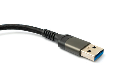 SYSTEM-S SATA Kabel 15 cm 22Pin Buchse zu USB 3.0 Typ A Stecker Adapter für Festplatte