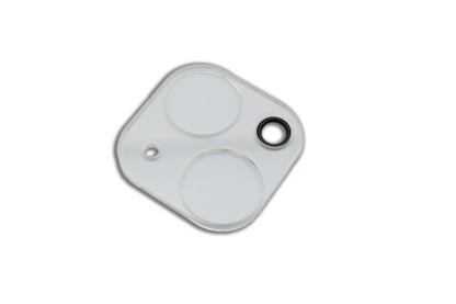 SYSTEM-S Kamera Schutz Linse Objektiv Abdeckung aus transparent Glas für iPhone 13 Mini