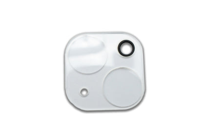 SYSTEM-S Kamera Schutz Linse Objektiv Abdeckung aus transparent Glas für iPhone 13 Mini