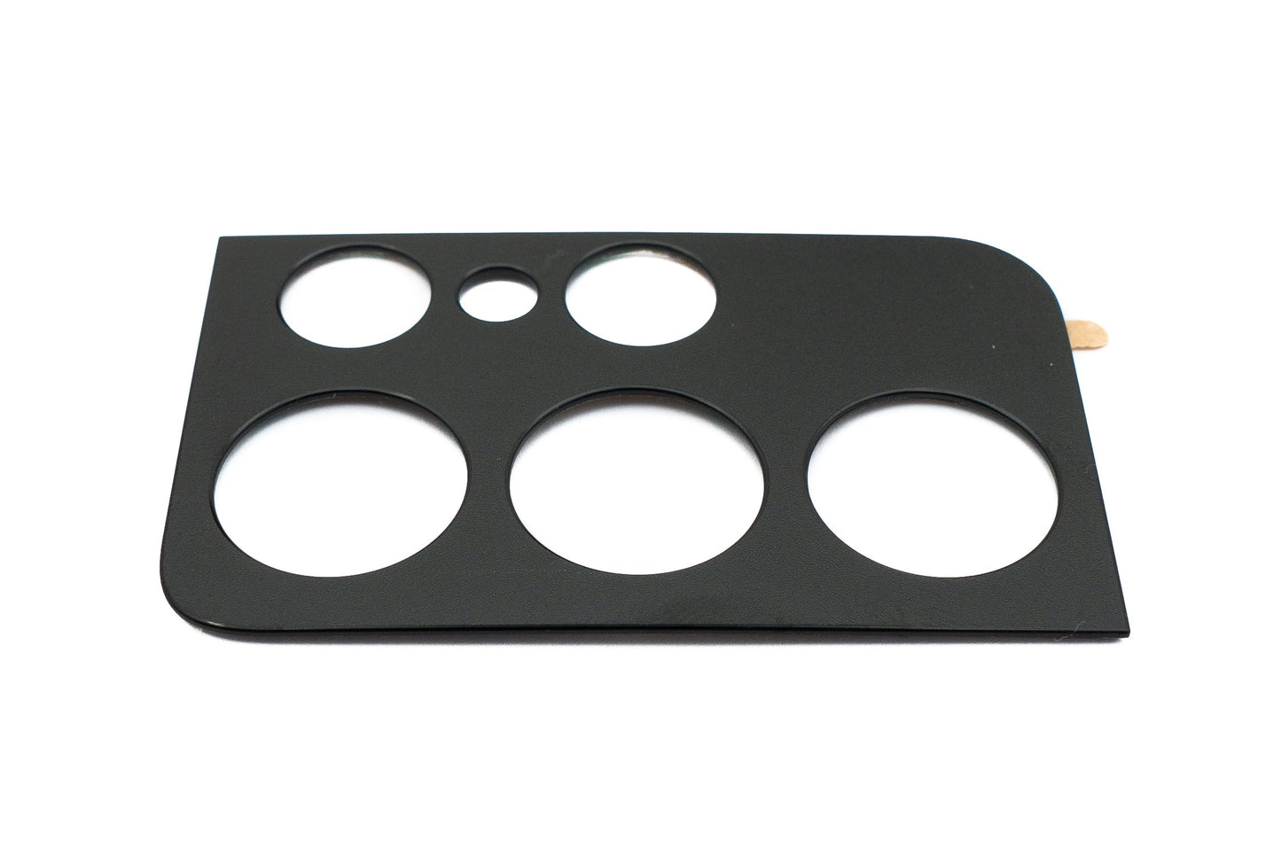 SYSTEM-S Camera Protection Lens Cover Aluminum for Samsung Galaxy S21 Ultra Black