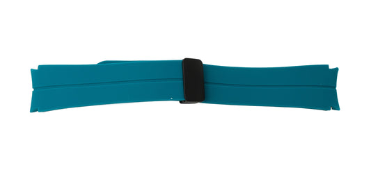 SYSTEM-S Armband 20 mm aus Silikon für Samsung Galaxy Watch 5 4 Smartwatch in Blau