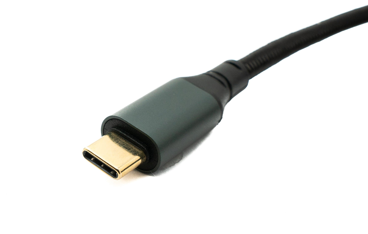 SYSTEM-S USB 3.2 Gen 2 8K 3 m Kabel Typ C Stecker zu Stecker geflochten 20 Gbit/s 100 W kompatibel für iPhone 15