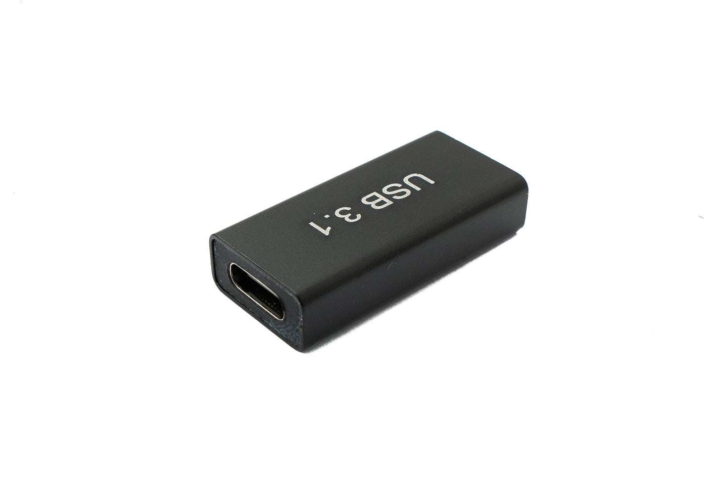 SYSTEM-S USB 3.1 Adapter Typ C Buchse zu 3.0 A Buchse 5 Gbit/s Kabel in Schwarz