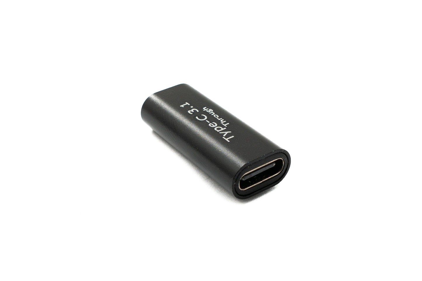 SYSTEM-S USB 3.1 Adapter Typ C Buchse zu Buchse 5 Gbit/s Kabel in Schwarz