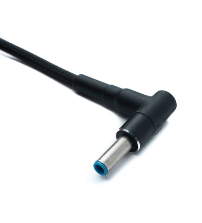 SYSTEM-S DC 20V Kabel 15 cm 4,5 x 3,0 Stecker zu USB 3.1 Typ C Buchse geflochten für HP