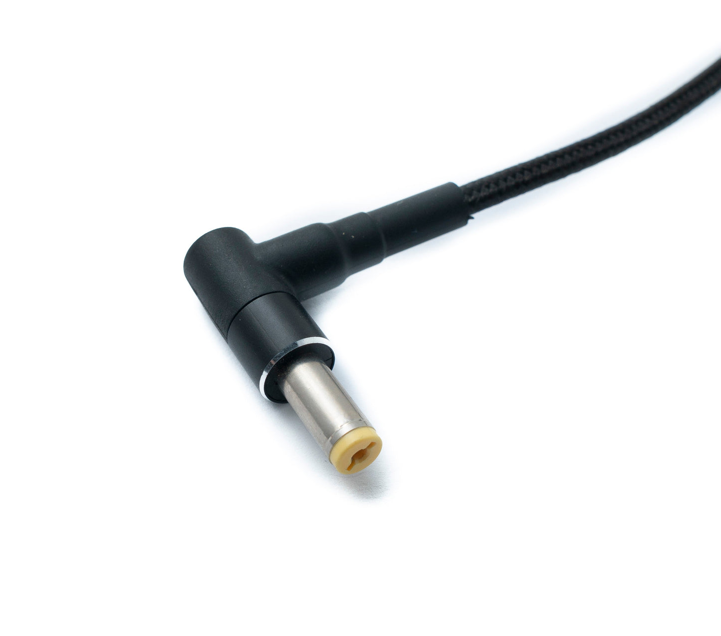 SYSTEM-S DC 20V Kabel 15 cm 5,5 x 1,7 Stecker zu USB 3.1 Typ C Buchse geflochten Winkel
