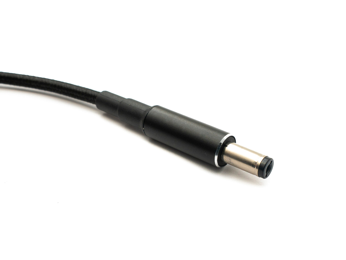 SYSTEM-S DC 20V cable 15 cm 5.5 x 2.1 male to USB 3.1 Type C female braided