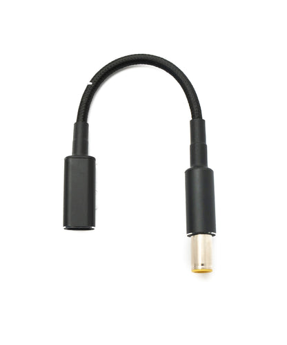 SYSTEM-S DC 20V Kabel 15 cm 7,9 x 5,5 Stecker zu USB 3.1 Typ C Buchse geflochten für Lenovo