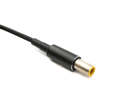 SYSTEM-S DC 20V Kabel 15 cm 7,9 x 5,5 Stecker zu USB 3.1 Typ C Buchse geflochten für Lenovo