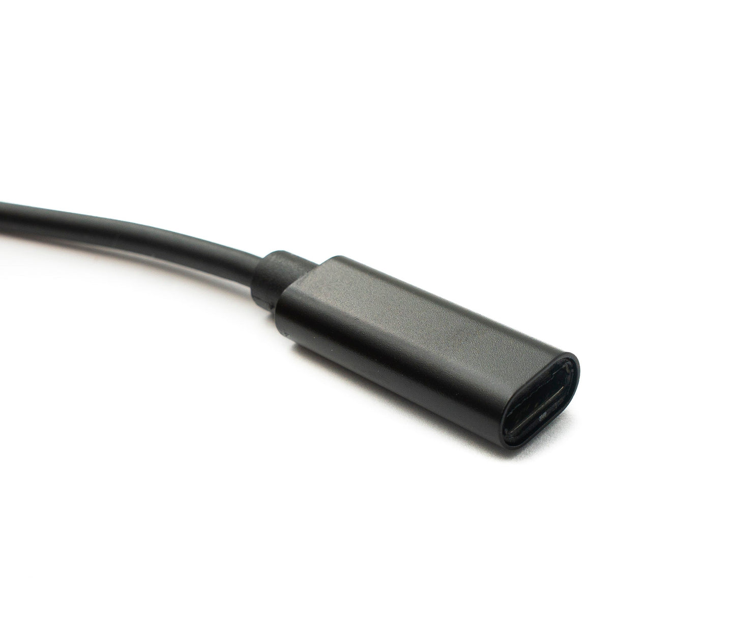 SYSTEM-S USB 3.1 Kabel 15 cm Typ C Buchse Ladekabel für Microsoft Surface Schwarz