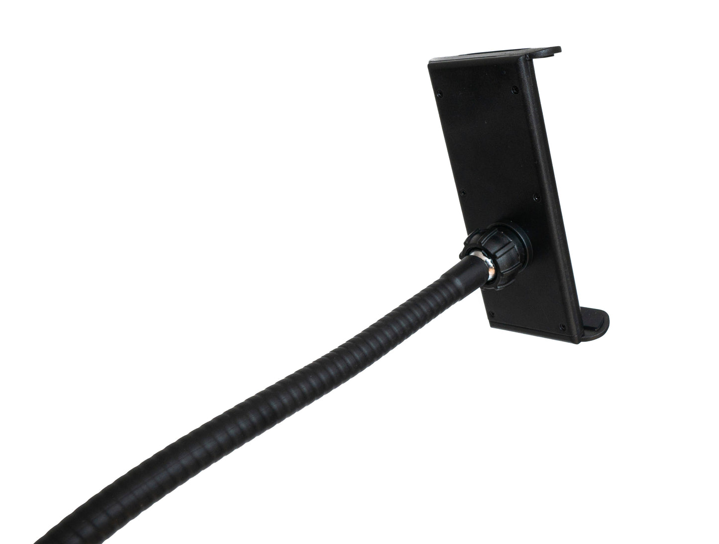 SYSTEM-S floor stand with flexible gooseneck holder for tablets 7" to 13"
