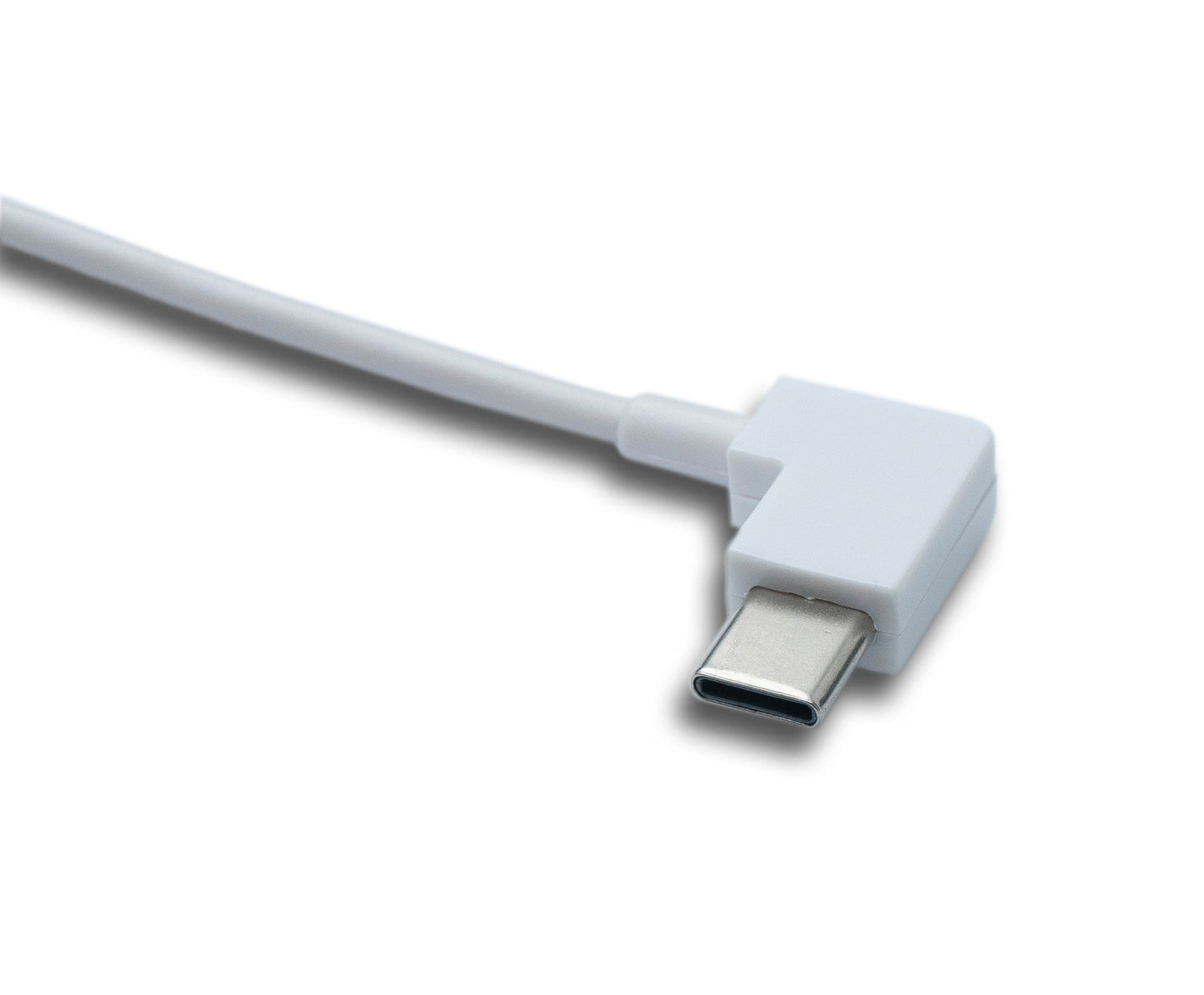 SYSTEM-S USB 3.1 Kabel 100 cm Typ C Stecker zu 2.0 A Buchse Winkel Left Right Angled