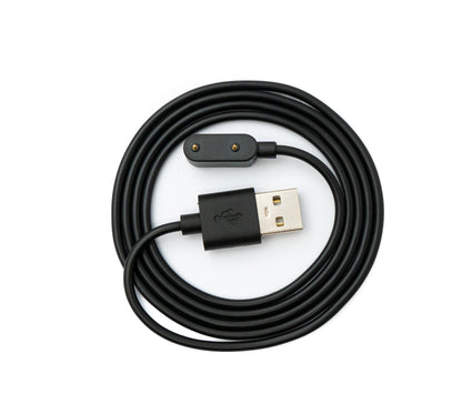 SYSTEM-S USB 2.0 Kabel 100 cm Ladekabel für Oppo Band 2 Smartwatch in Schwarz