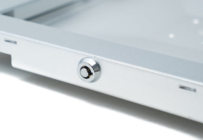 SYSTEM-S Wandhalterung abschließbar für Surface Pro 8 13" Halterung Ständer in Grau