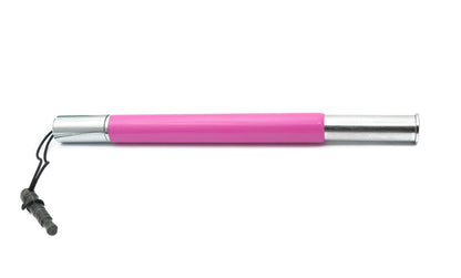 SYSTEM-S Touchpen Stylus aus Aluminium in Pink für Tablet Smartphone Laptop Surface