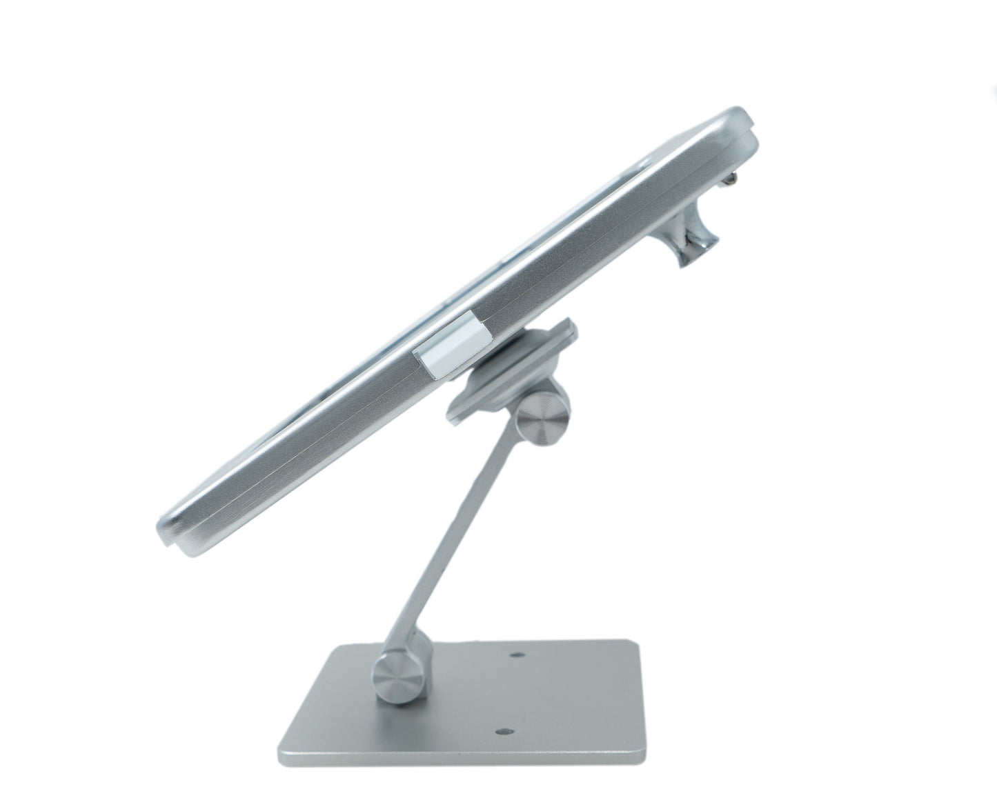 SYSTEM-S Tisch Halterung 360° Ständer abschließbar für iPad 10 Pro 11 Air 4 5 in Grau