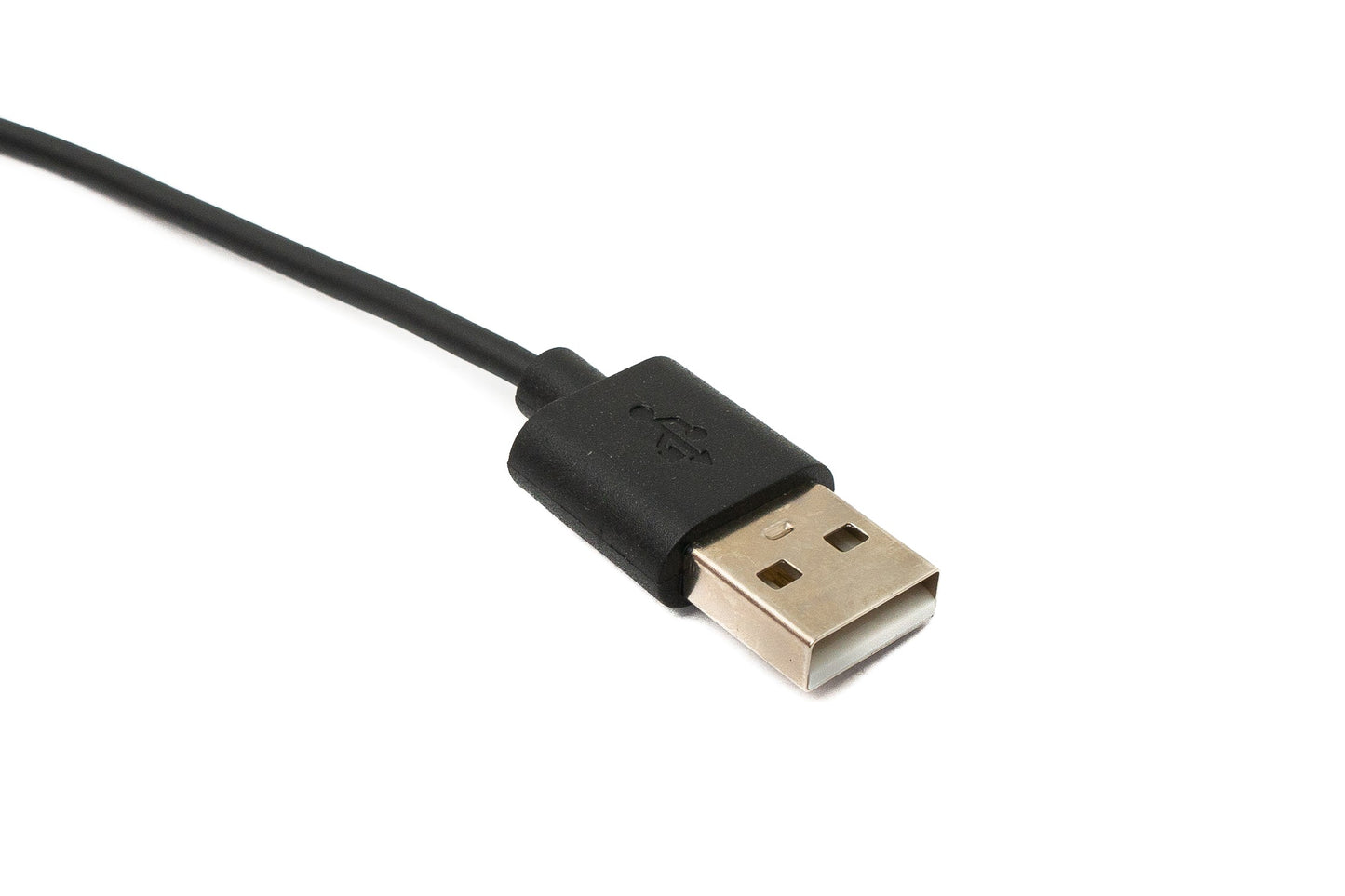 SYSTEM-S USB 2.0 Kabel 95 cm Ladestation für Fitbit Versa 2 Smartwach in Schwarz
