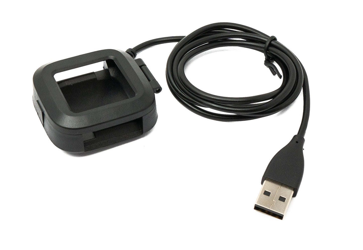 SYSTEM-S USB 2.0 Cable 93 cm Charging Station for Fitbit Versa 2 Smartwatch in Black 