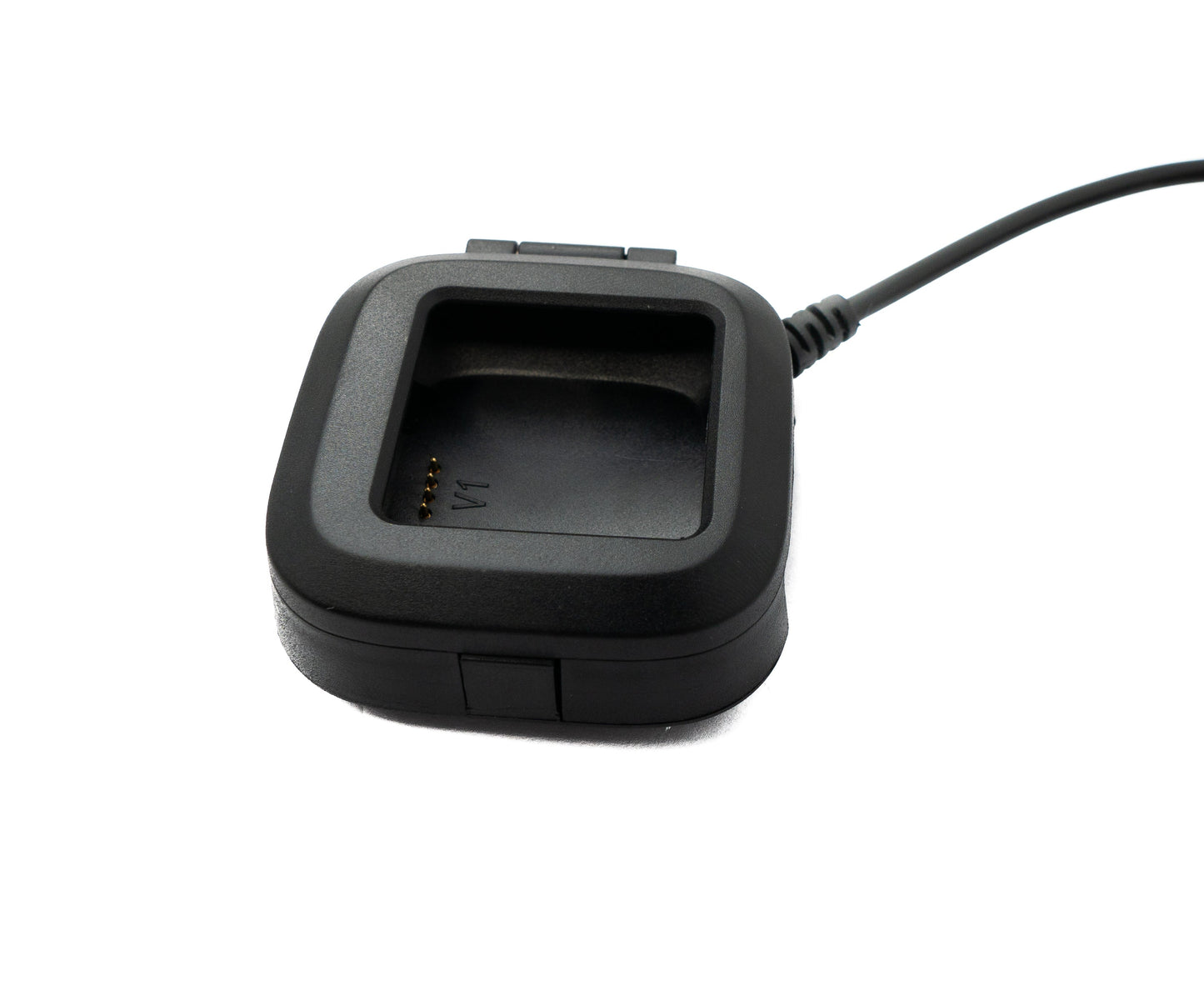 SYSTEM-S USB 2.0 Kabel 93 cm Ladestation für Fitbit Versa / Versa Lite Smartwach in Schwarz