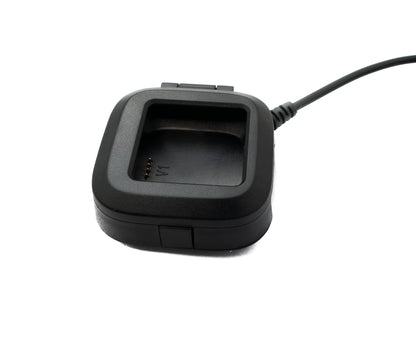 SYSTEM-S USB 2.0 Kabel 93 cm Ladestation für Fitbit Versa / Versa Lite Smartwach in Schwarz