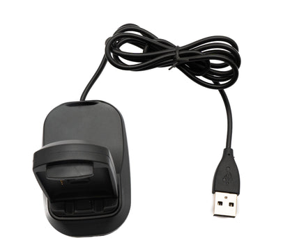 SYSTEM-S USB 2.0 cable 85 cm charging station for Fitbit Blaze Smartwatch in black 