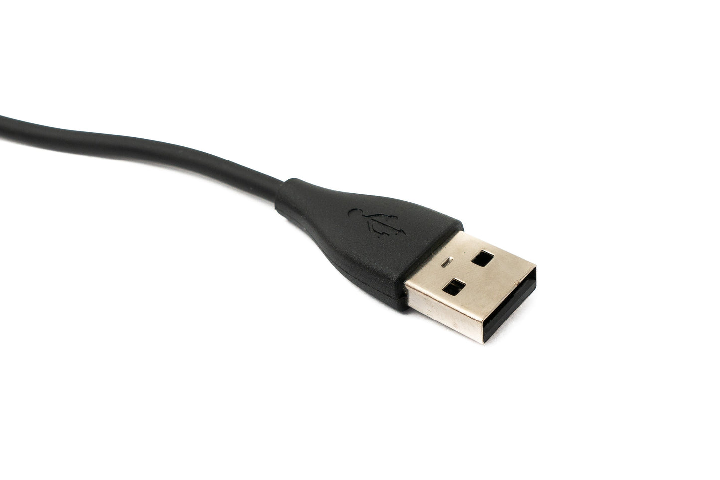 SYSTEM-S USB 2.0 Kabel 93 cm Ladestation für Fitbit Blaze Smartwatch in Schwarz
