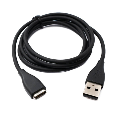 SYSTEM-S USB 2.0 cable 97 cm charging cable for Fitbit Surge Smartwach in black 