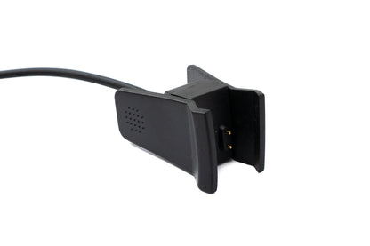 SYSTEM-S USB 2.0 Kabel 30 cm Ladekabel für Fitbit Alta HR Smartwach in Schwarz