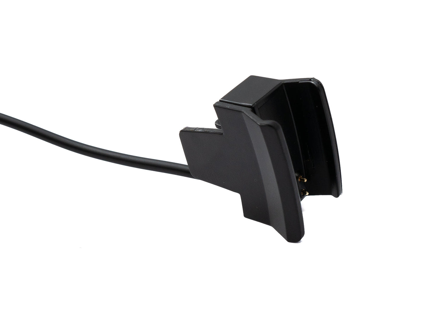 SYSTEM-S USB 2.0 Kabel 25 cm Ladekabel für Fitbit Alta HR Smartwach in Schwarz