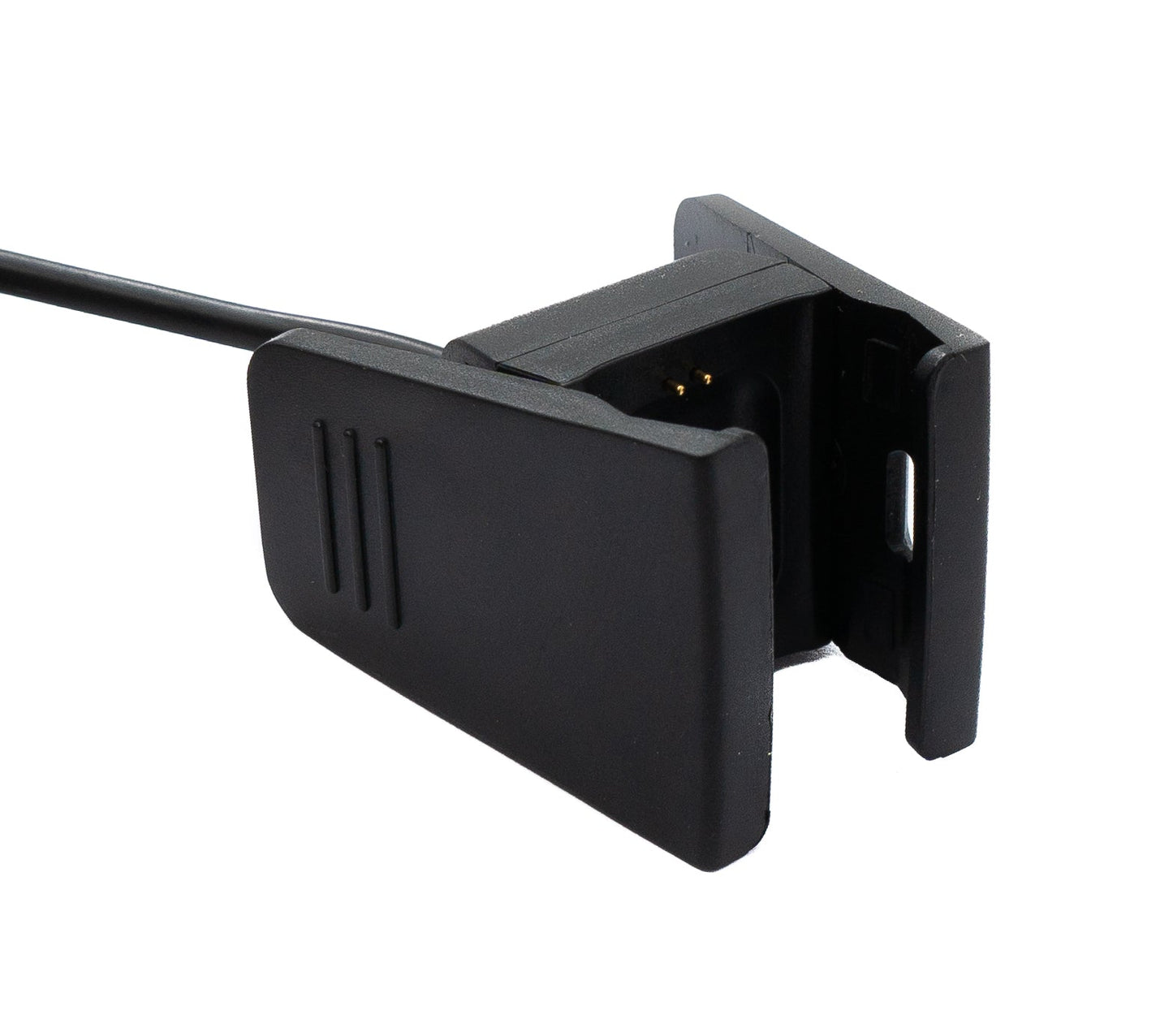 SYSTEM-S USB 2.0 Kabel 54 cm Ladekabel für Fitbit Charge 2 Smartwach in Schwarz