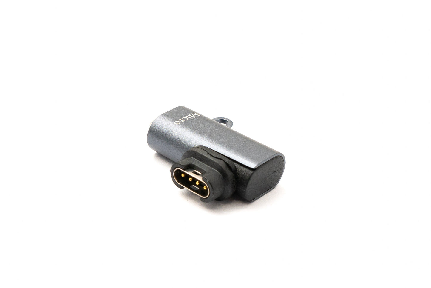 SYSTEM-S USB 2.0 Adapter Micro B female to male for Garmin Smartwatch angle right