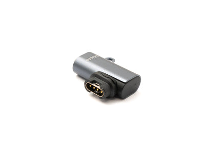 SYSTEM-S USB 2.0 Adapter Micro B female to male for Garmin Smartwatch angle right