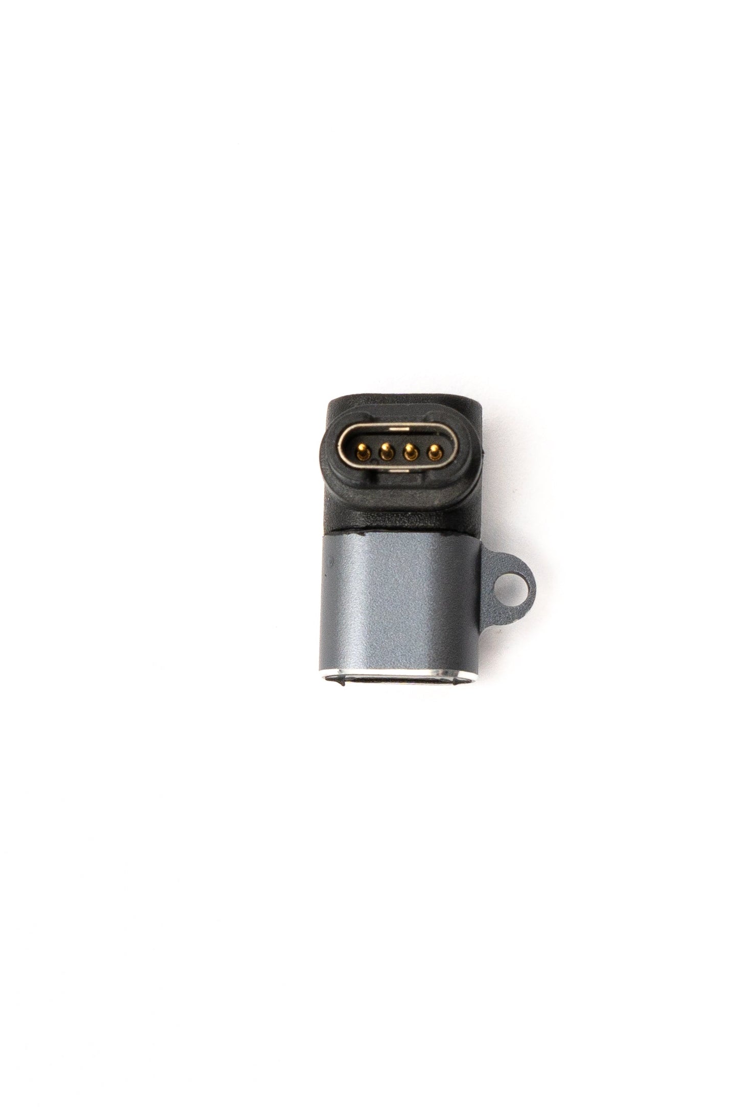 SYSTEM-S USB 2.0 Adapter Micro B Buchse zu Stecker für Garmin Smartwatch Winkel