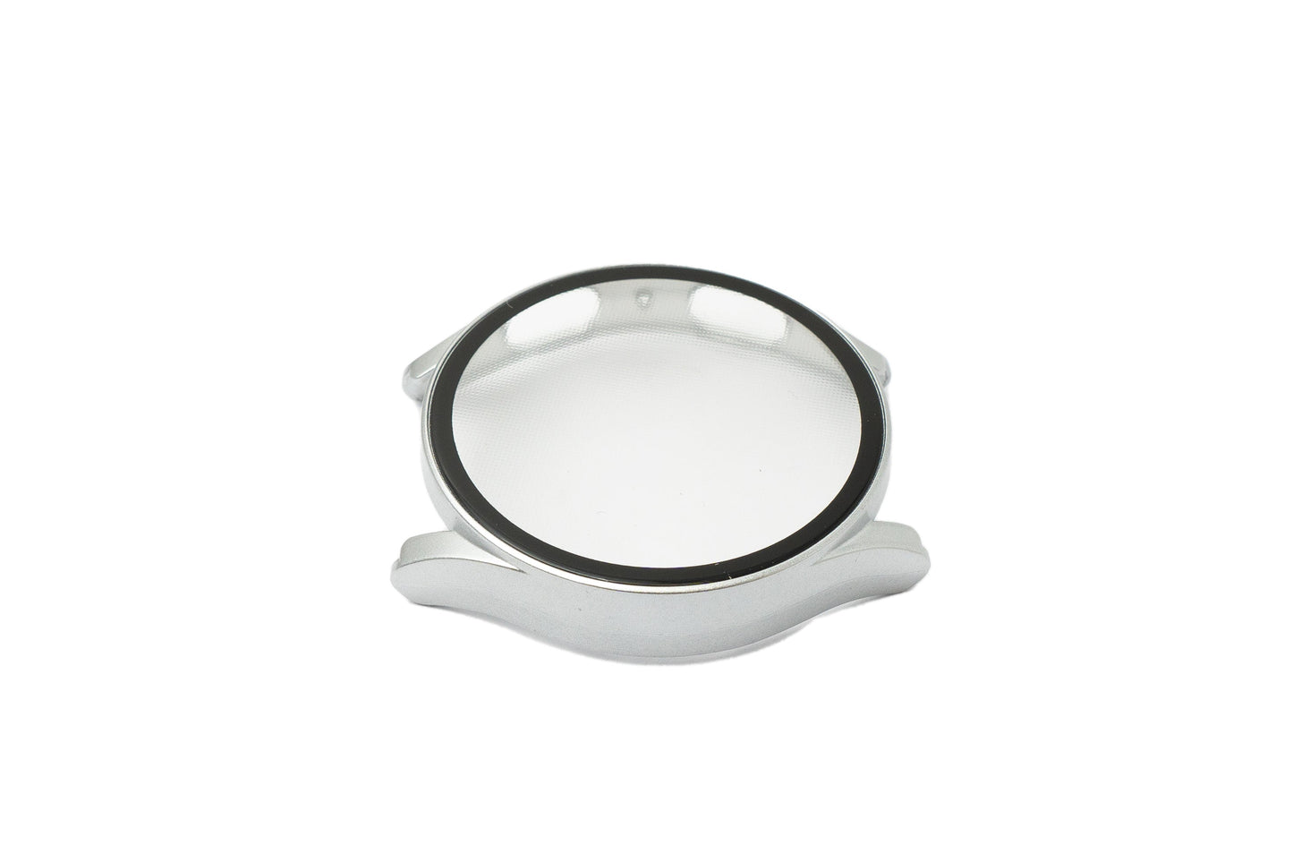 SYSTEM-S Schutz Hülle Case 40 mm aus PC für Samsung Galaxy Watch 5 4 in Grau