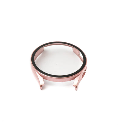 SYSTEM-S Schutz Hülle Case 44 mm aus PC für Samsung Galaxy Watch 5 4 in Pink