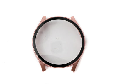 SYSTEM-S protective case 40 mm made of PC for Samsung Galaxy Watch 5 4 in pink