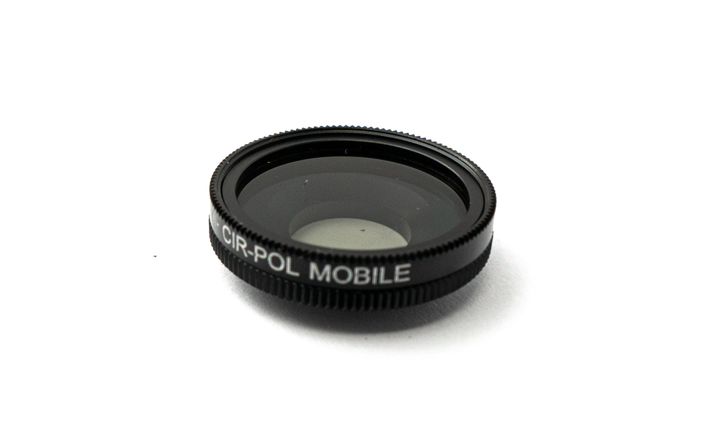 SYSTEM-S CPL Filter Circular Polarizer Linse mit Hülle in Schwarz für iPhone 14 Plus