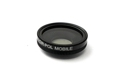 SYSTEM-S CPL Filter Circular Polarizer Linse mit Hülle in Schwarz für iPhone 14 Plus