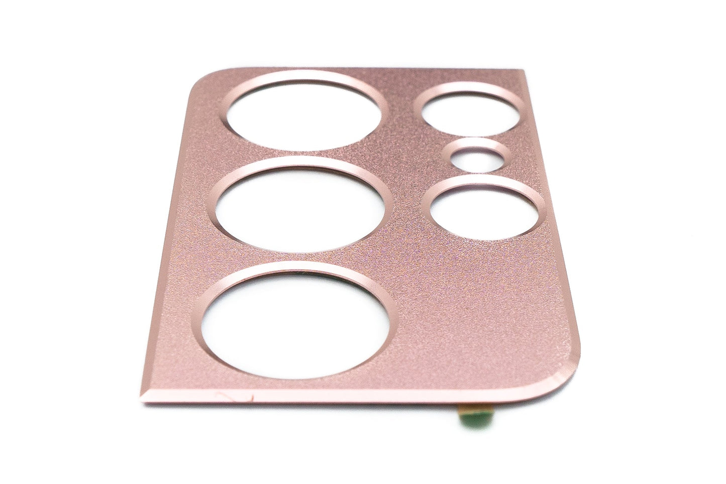 SYSTEM-S Camera Protection Lens Cover Aluminum for Samsung Galaxy S21 Ultra Pink
