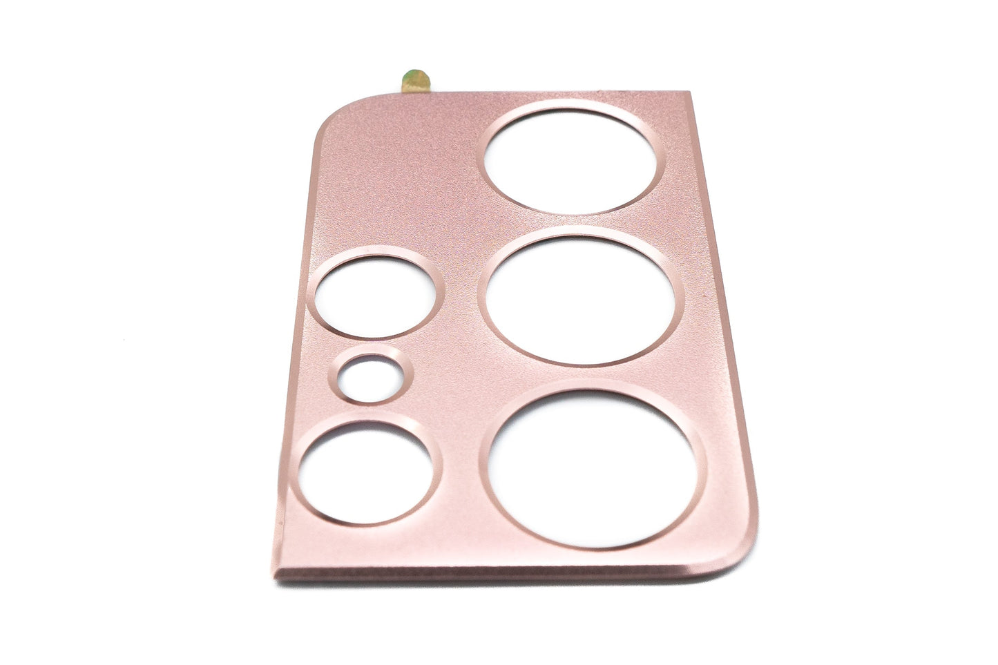 SYSTEM-S Camera Protection Lens Cover Aluminum for Samsung Galaxy S21 Ultra Pink