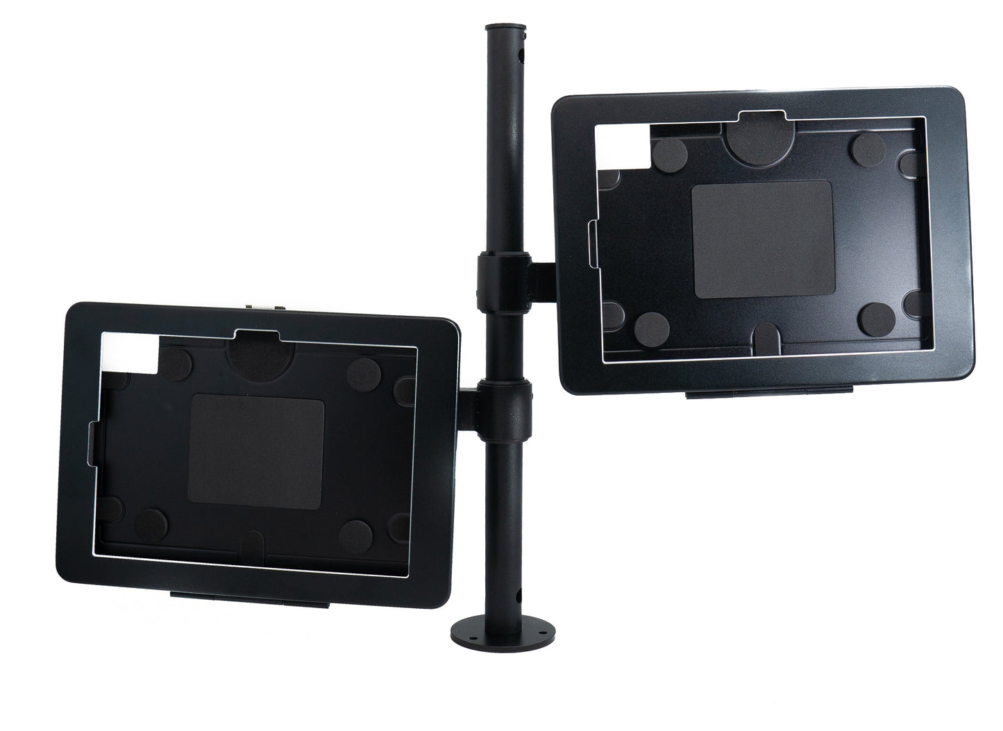 SYSTEM-S Doppel Tischhalterung 360° Ständer abschließbarfür iPad 10 Pro 11 Air 4 5