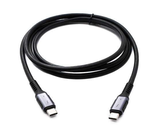 SYSTEM-S Thunderbolt 4 Kabel 150 cm Typ C Stecker zu Stecker Adapter 40 Gbit/s USB 4.0