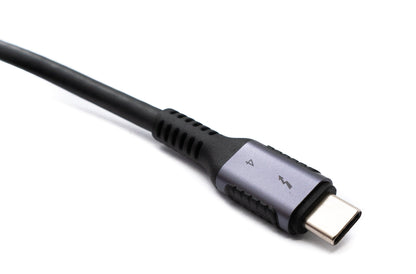 SYSTEM-S Thunderbolt 4 Cable 150 cm Type C Male to Male Adapter 40 Gbit/s USB 4.0