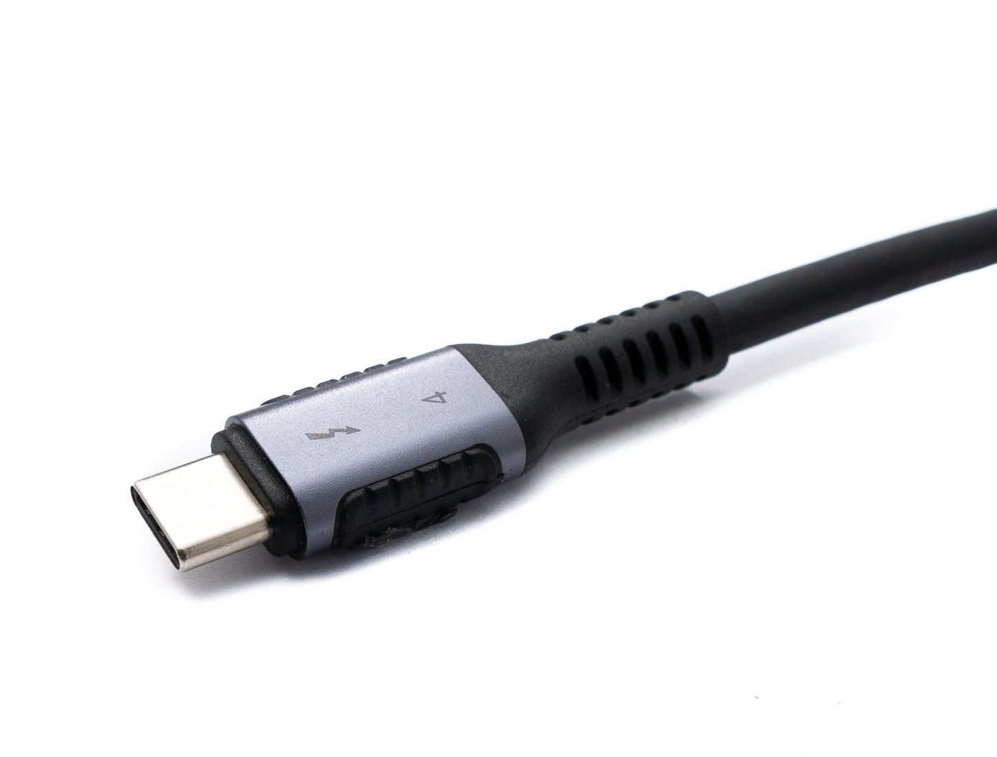 SYSTEM-S Thunderbolt 4 Cable 150 cm Type C Male to Male Adapter 40 Gbit/s USB 4.0