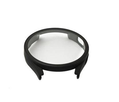 SYSTEM-S Schutz Hülle Case 44 mm aus PC für Samsung Galaxy Watch 5 4 in Schwarz