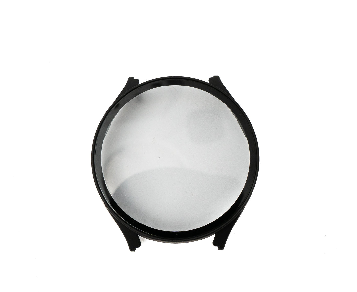 SYSTEM-S Schutz Hülle Case 44 mm aus PC für Samsung Galaxy Watch 5 4 in Schwarz
