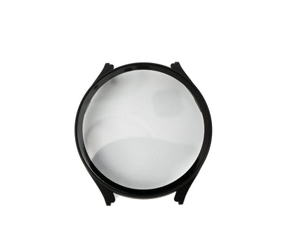 SYSTEM-S Schutz Hülle Case 44 mm aus PC für Samsung Galaxy Watch 5 4 in Schwarz