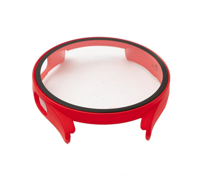SYSTEM-S protective case 44 mm made of PC for Samsung Galaxy Watch 5 4 in red