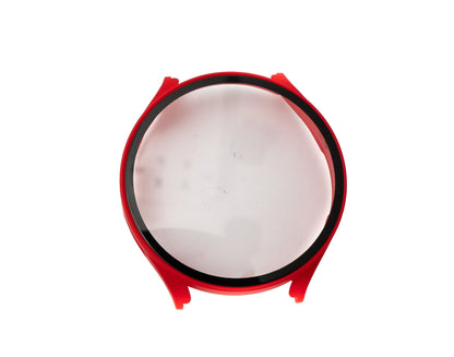SYSTEM-S protective case 44 mm made of PC for Samsung Galaxy Watch 5 4 in red